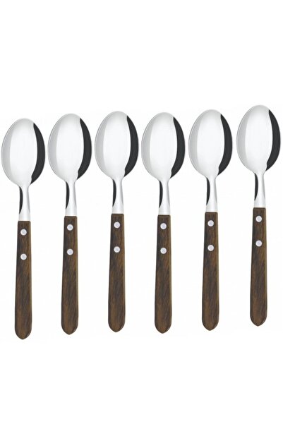 Simonaggio Set 6 linguri Bigger Cucina, cu mâner din lemn