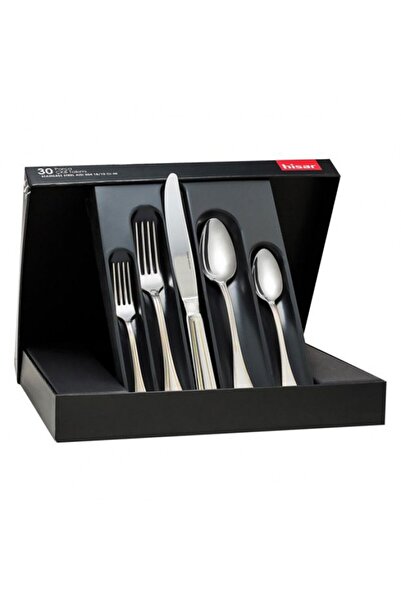 Hisar 30-piece serving cutlery set FLORENCE, 3mm 18/10