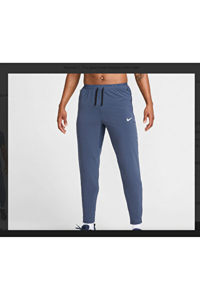 Nike Dri-Fit Stride Woven Erkek Mavi Eşofman Altı (yousportswear)