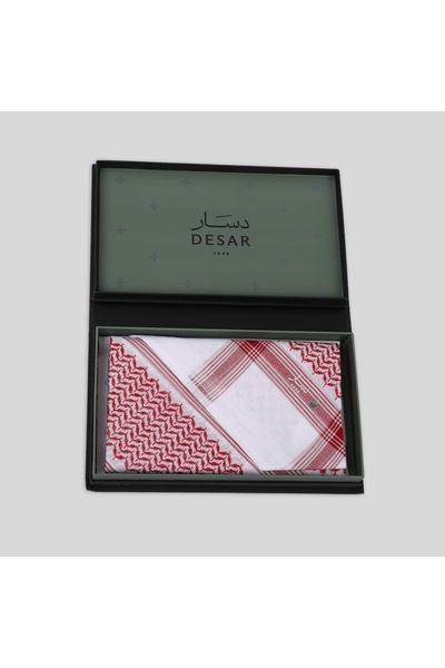DESAR Dasar Classic Red Shemagh 2025