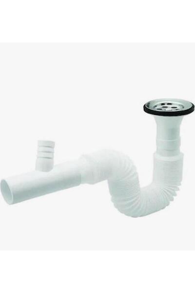 LAVABO SİFONU KÖRÜKLÜ SİFON ÇATALLI