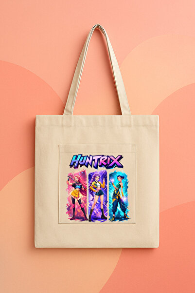 lovver Kpop Demon Hunters Huntrix Zoey Rumi Mi̇ra Designed Premium B Printed ...