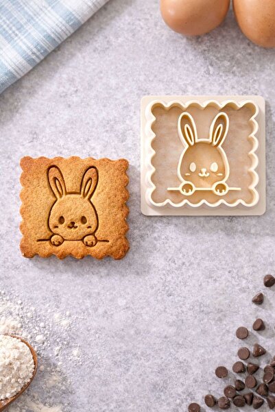 Günyan Store Tavşan Desenli Petibör Kurabiye Kalıbı