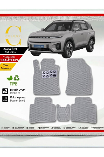 COLONY Ssangyong Torres Evx Hücreli Premium 1.Kalite Eva Paspas Seti Paspas T...