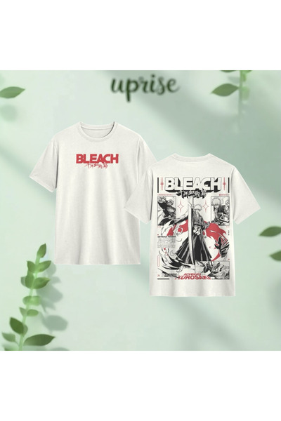Vordevia Bleach Anime Front and Back Printed Cotton of Oversized Single T-Shirt