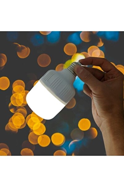efmues Şarjlı ampul 20w Şarjlı Torch Ampul E27 Duy