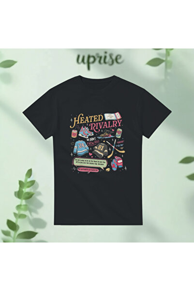 Vordevia Heated Rivalry Hollander & Rozanov Printed Cotton Lu Oversized T-Shirt