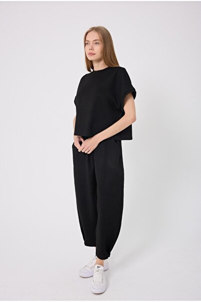 THEK BUTİK Half-Sleeved Shalwar Suit