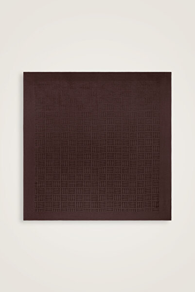 Imannoor وشاح إيمان كاريه براون نايا 90x90