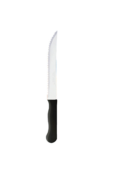 Simonaggio Μαχαίρι ψωμιού 18cm CHURRASCO με μαύρη λαβή MN015526