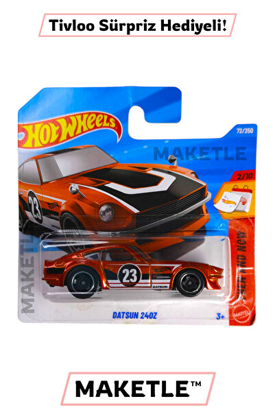 HOT WHEELS Datsun 240Z - JJJ38 - Tivloo Sürpriz Hediyeli (Kutusu Hasarlıdır)