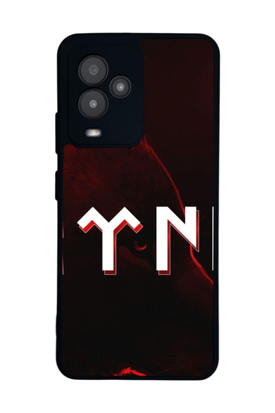 General Mobile متوافق مع GM 24 Pro مطبوع، أسود غير لامع، سيليكون ناعم، واقي، ...