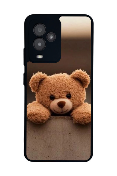 General Mobile متوافق مع GM 24 Pro مطبوع، أسود غير لامع، سيليكون ناعم، واقي، ...