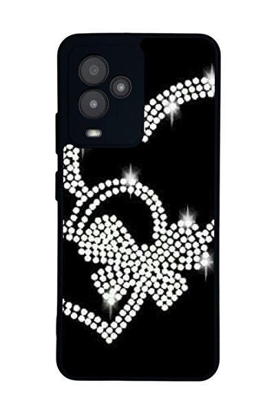 General Mobile متوافق مع GM 24 Pro مطبوع، أسود غير لامع، سيليكون ناعم، واقي، ...