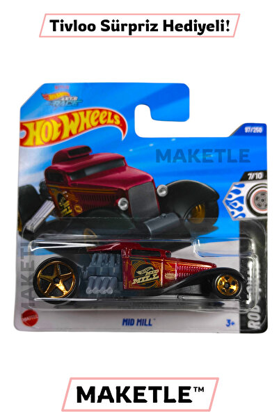HOT WHEELS Mid Mill - HYX39 - Tivloo Sürpriz Hediyeli