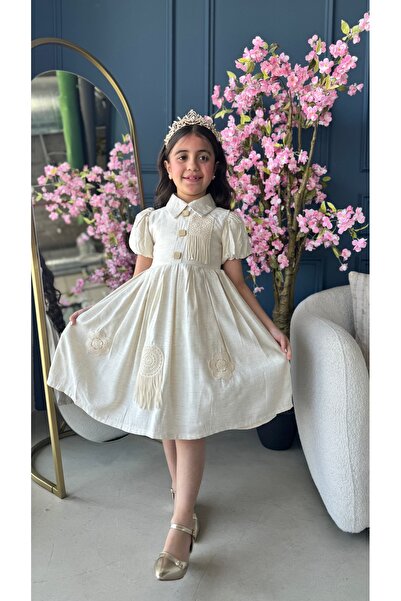 Warazan Elegant classic button-down dress