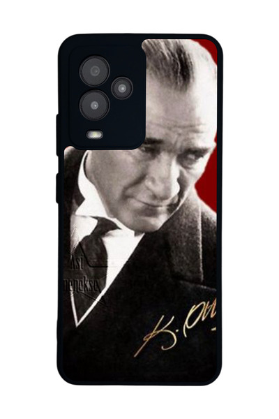 General Mobile Gm 24 Pro Compatible Printed , Matte Black, Soft Silicone, Pro...