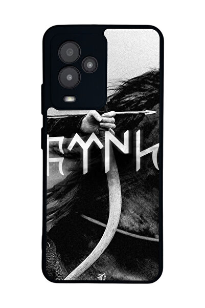 General Mobile متوافق مع GM 24 Pro مطبوع، أسود غير لامع، سيليكون ناعم، واقي، ...