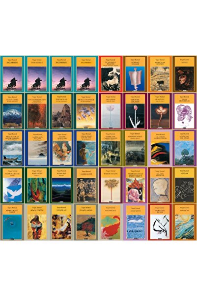 Yapı Kredi Yayınları Yaşar Kemal Külliyatı 40 Kitap Takım İnce Memed - Bir Ad...