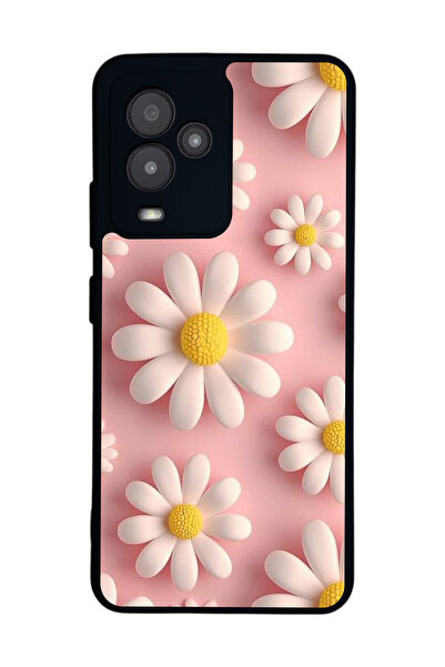 General Mobile متوافق مع GM 24 Pro مطبوع، أسود غير لامع، سيليكون ناعم، واقي، ...