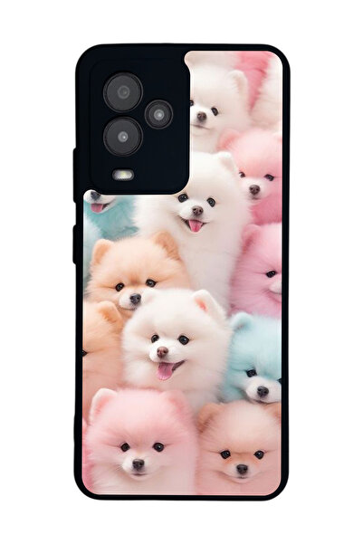 General Mobile متوافق مع GM 24 Pro مطبوع، أسود غير لامع، سيليكون ناعم، واقي، ...