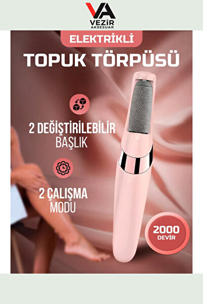 TeknoClass Şarjlı Elektrikli Ayak ve Topuk Törpüsü | Çatlak & Nasır Giderici ...