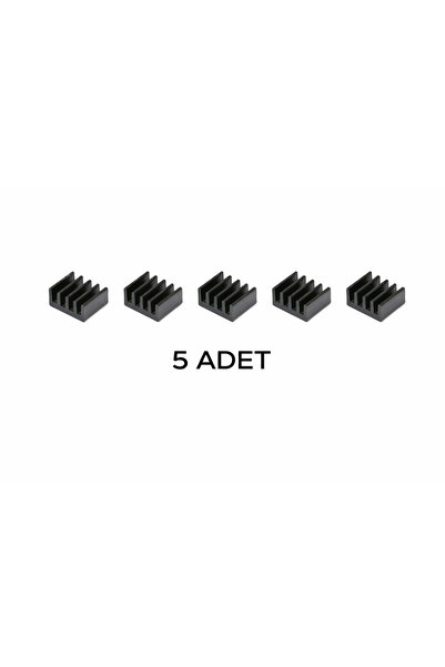 Devremarkt 5 Adet 8.8x8.8mm Alüminyum Soğutucu Mini Heatsink 5mm Yükseklik