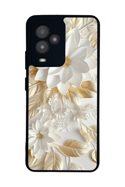 General Mobile متوافق مع GM 24 Pro مطبوع، أسود غير لامع، سيليكون ناعم، واقي، ...