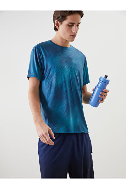 LC Waikiki Ozmarka New Season Crew Neck Short Sleeve Men's Sports T-Shirt