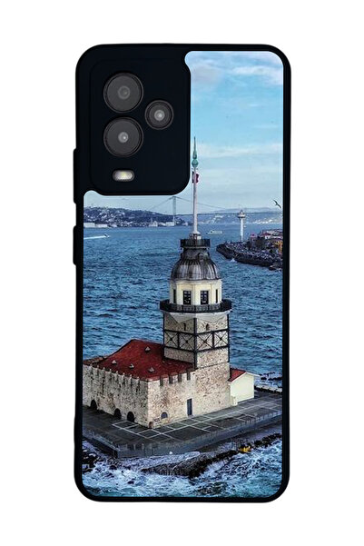 General Mobile متوافق مع GM 24 Pro مطبوع، أسود غير لامع، سيليكون ناعم، واقي، ...