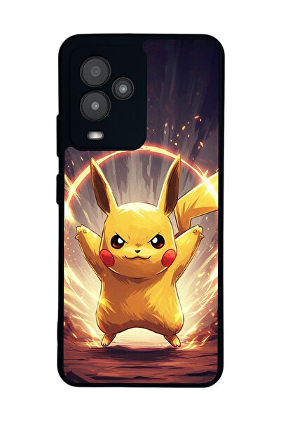 General Mobile متوافق مع GM 24 Pro مطبوع، أسود غير لامع، سيليكون ناعم، واقي، ...