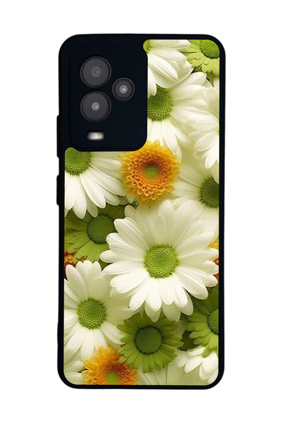 General Mobile متوافق مع GM 24 Pro مطبوع، أسود غير لامع، سيليكون ناعم، واقي، ...