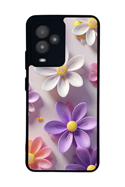 General Mobile متوافق مع GM 24 Pro مطبوع، أسود غير لامع، سيليكون ناعم، واقي، ...