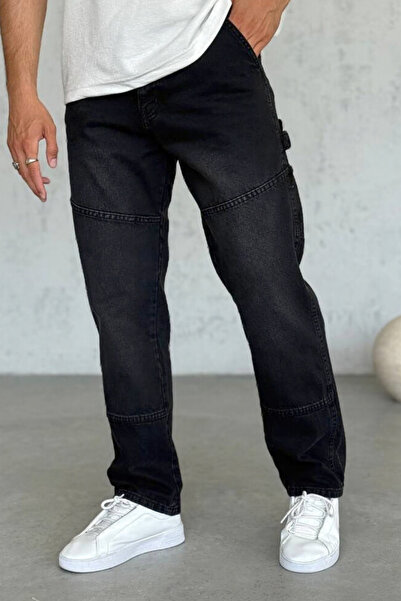 Wonraces Pantaloni de blugi pentru bărbați, model Skater Baggy Design