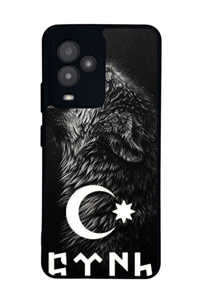 General Mobile متوافق مع GM 24 Pro مطبوع، أسود غير لامع، سيليكون ناعم، واقي، ...