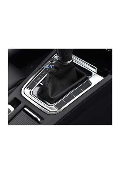 bigkey إطار كروم لوحة ناقل الحركة لسيارة باسات B8 - ملحق معدني لباسات B8