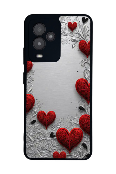 General Mobile متوافق مع GM 24 Pro مطبوع، أسود غير لامع، سيليكون ناعم، واقي، ...