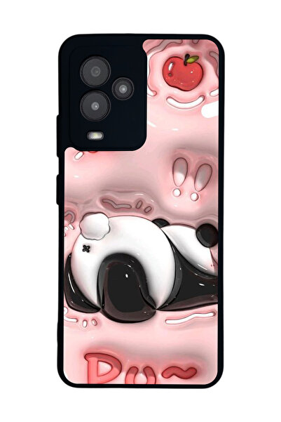 General Mobile متوافق مع GM 24 Pro مطبوع، أسود غير لامع، سيليكون ناعم، واقي، ...