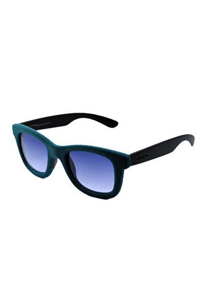 Italia Independent 0090Vs 20 026 Velvet Green Velvet Wayfarer Blue Unisex Sun...