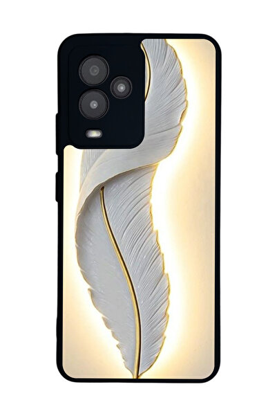 General Mobile متوافق مع GM 24 Pro مطبوع، أسود غير لامع، سيليكون ناعم، واقي، ...