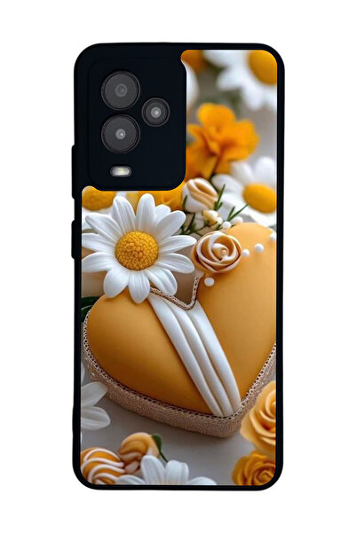 General Mobile Gm 24 Pro Compatible Printed , Matte Black, Soft Silicone, Pro...