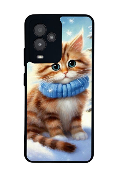 General Mobile متوافق مع GM 24 Pro مطبوع، أسود غير لامع، سيليكون ناعم، واقي، ...