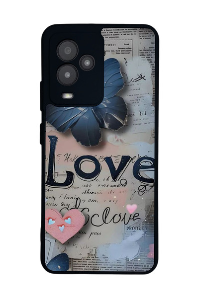 General Mobile Gm 24 Pro Compatible Printed , Matte Black, Soft Silicone, Pro...