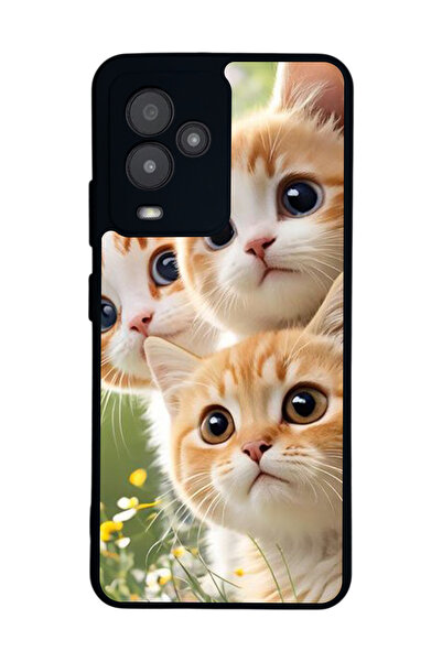 General Mobile متوافق مع GM 24 Pro مطبوع، أسود غير لامع، سيليكون ناعم، واقي، ...