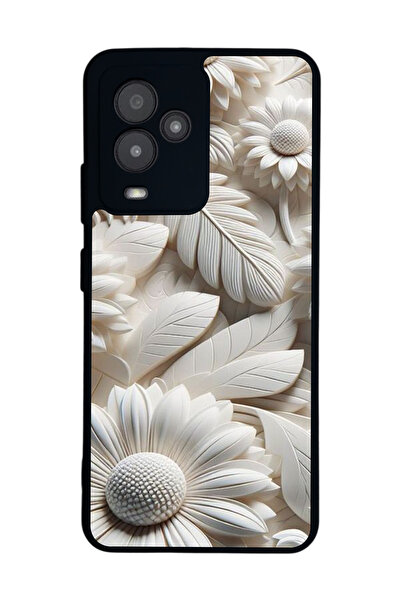 General Mobile متوافق مع GM 24 Pro مطبوع، أسود غير لامع، سيليكون ناعم، واقي، ...