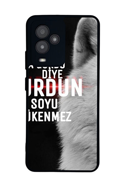 General Mobile Gm 24 Pro Compatible Printed , Matte Black, Soft Silicone, Pro...