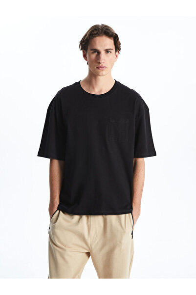 LC Waikiki تي شيرت رجالي من القطن الممشط برقبة دائرية من Peak New Season