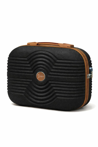 louisiana polo Abs Valiz Üstü Makyaj Τσάντα σι - Βαλίτσα χειρός Μαύρο-Ταν