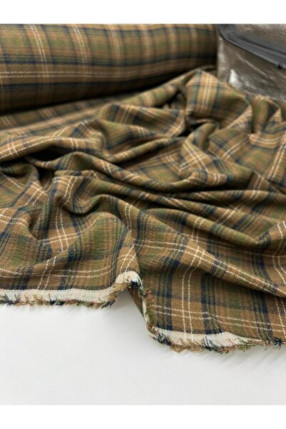 Kumaş Sevdası Spring Shirt Dress Plaid (Width 150cm) Dress Shirt Pencil Skirt...