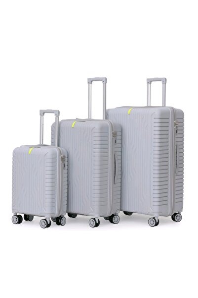 AMERICAN LUGgAGE Unbreakable 3-Piece Rubber Suitcase Set | Multiple Sizes | 2...
